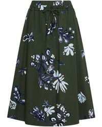 Marella - Flared Calf-Length Skirt - Lyst