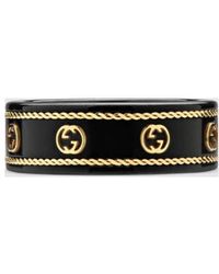 Gucci - Icon Ring With Interlocking G - Lyst