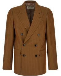 Dries Van Noten - Barry Double Breasted Blazer - Lyst