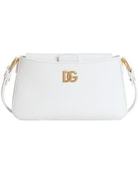 Dolce & Gabbana - Logo-Plaque Shoulder Bag - Lyst