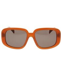 Celine - Logo Sunglasses - Lyst