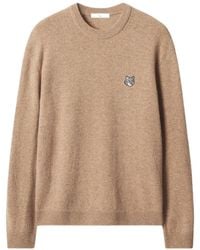 Maison Kitsuné - Maison Kitsuné Fox Head Comfort Jumper - Lyst