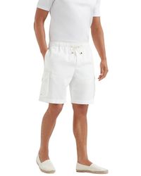 Brunello Cucinelli - Drawstring Straight Hem Shorts - Lyst