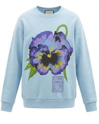 Gucci - X Ken Scott Floral-Print Sweatshirt - Lyst