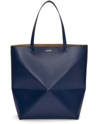 Loewe - Puzzle Fold Top Handle Bag - Lyst