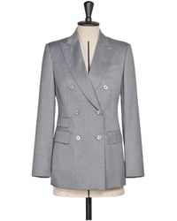 Max Mara - Mxmcupola Double-Breasted Tailored Blazer - Lyst