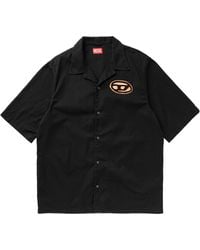 DIESEL - S-Stan-Bleach Bowling Shirt - Lyst