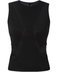 Rick Owens - Round Neck Sleeveless Vest - Lyst