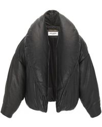 Saint Laurent - Cassandre Puffer Jacket - Lyst