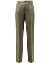 Aspesi - Pleated Zipper Casual Pants - Lyst