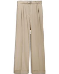 Dior - Belted Flared Pants - Lyst