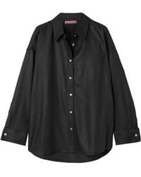 The Elder Statesman - Wool And Cashmere Blend Shirt - Lyst