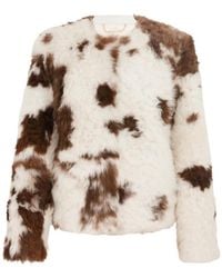 Zimmermann - Hypnotic Spot Shearling Jacket - Lyst