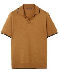 Loro Piana - Waitaki Polo Neck T-Shirt - Lyst
