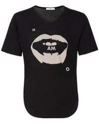 Fendi - Ti Amo Print V-Neck T-Shirt - Lyst