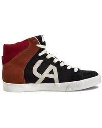 Armani Jeans - Logo Details Casual Sports Shoes - Lyst