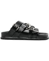 Marine Serre - Buckle Flat Sandals - Lyst