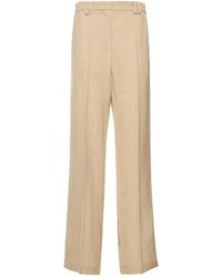 Jacquemus - Le Pantalon Astouin Silk Blend Pants - Lyst