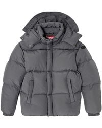 DIESEL - W-Rolfys-Wrd Hooded Padded Jacket - Lyst