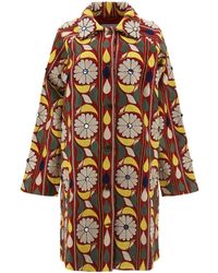 Bode - Print Coat - Lyst