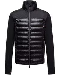 Moncler - Grenoble Padded Polartec Zip-Up Jacket - Lyst