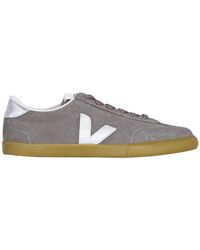 Veja - Logo Lace-Up Low-Top Sneakers - Lyst