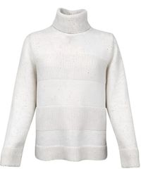 D.exterior - High-Neck Long-Sleeved Sweater - Lyst