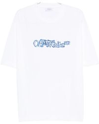 Off-White c/o Virgil Abloh - Cloudy Arrow Skate Crewneck T-Shirt - Lyst