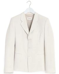 Lemaire - Single-Breasted Tailored Blazer - Lyst
