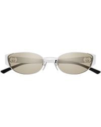 Gucci - Panthos Full-Rim Sunglasses - Lyst