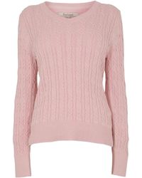 Barbour - Hampton V-Neck Knit - Lyst