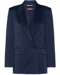 Max Mara - Studio Arca Double-Breasted Blazer - Lyst