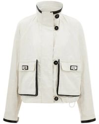 Ferragamo - Button-Fastening Jacket - Lyst