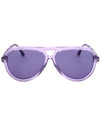 Isabel Marant - Aviator Frame Sunglasses - Lyst
