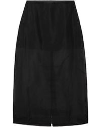 Frankie Shop - Peri Sheer Skirt - Lyst