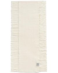 TOTEME - Cashmere Tassel Scarf Off - Lyst