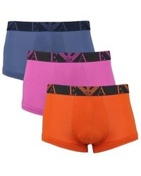 Emporio Armani - Logo Underwear Three-Piece - Lyst