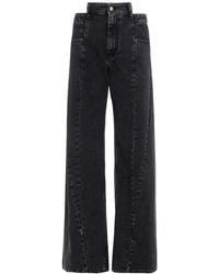 Maison Margiela - Wide-Leg Five-Pocket Jeans - Lyst