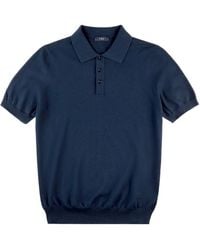 Fay - Cotton Polo Shirt - Lyst