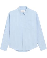 Ami Paris - Ami Long Sleeve Ami De Coeur Boxy Shirt - Lyst