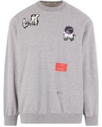 Undercover - Graphic Printed Fleece Sweatshirt - Lyst