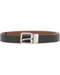 Gianni Chiarini - Reversible Leather Belt - Lyst