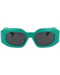 Versace - Logo Sunglasses - Lyst
