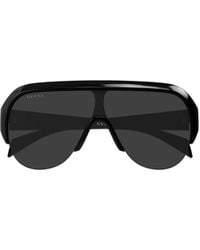 Gucci - Eyewear Shield Frame Sunglasses - Lyst