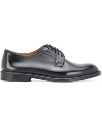 Doucal's - Round Toe Lace-Up Shoes - Lyst