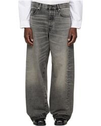 sunflower - Super Wide Twist Belt Loop Jeans - Lyst