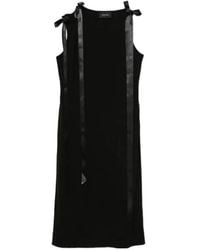 Simone Rocha - Bow Strap-Detail Midi Dress - Lyst