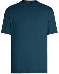 ZEGNA - Dark Vellus Aureum T-Shirt - Lyst