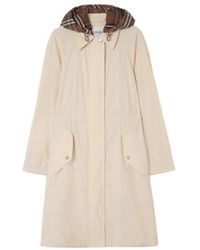 Burberry - Newbury Checked-Hood Parka - Lyst