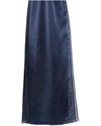 Max Mara - Silk And Linen Stole - Lyst